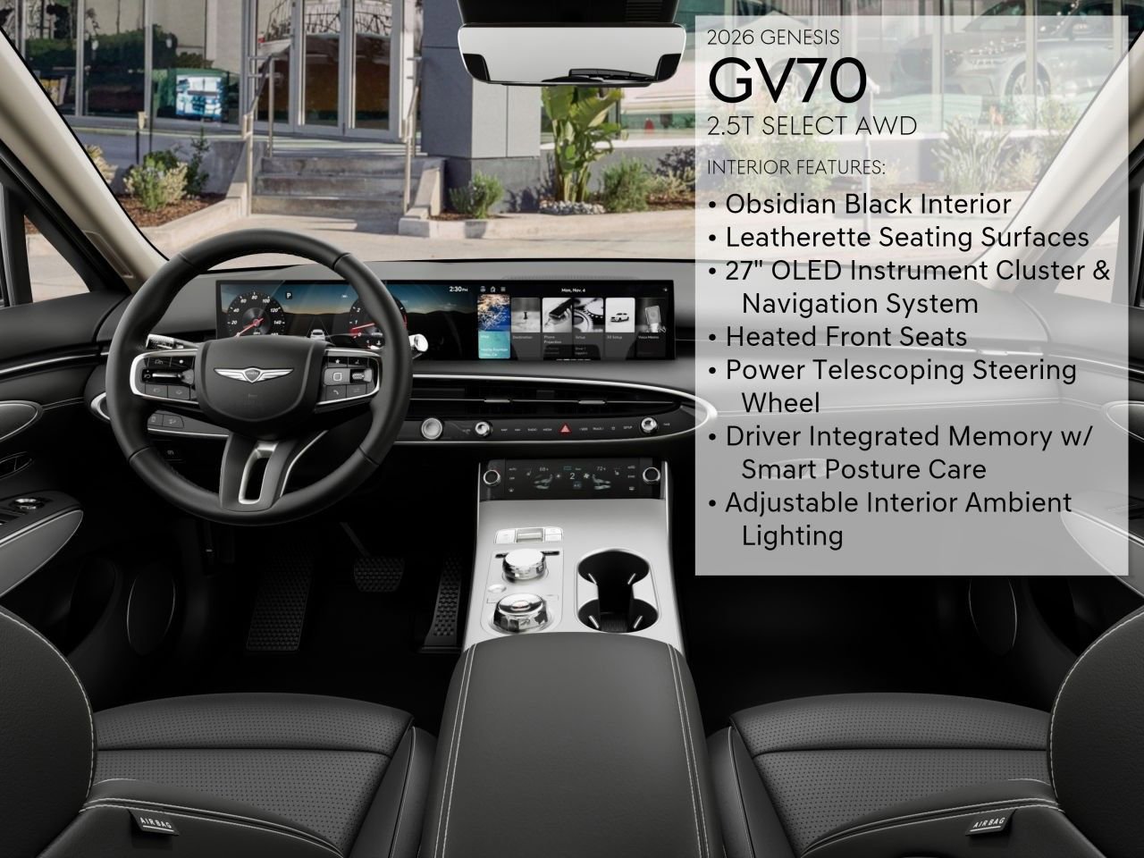 New 2026 Genesis GV70 2.5T Select image 21