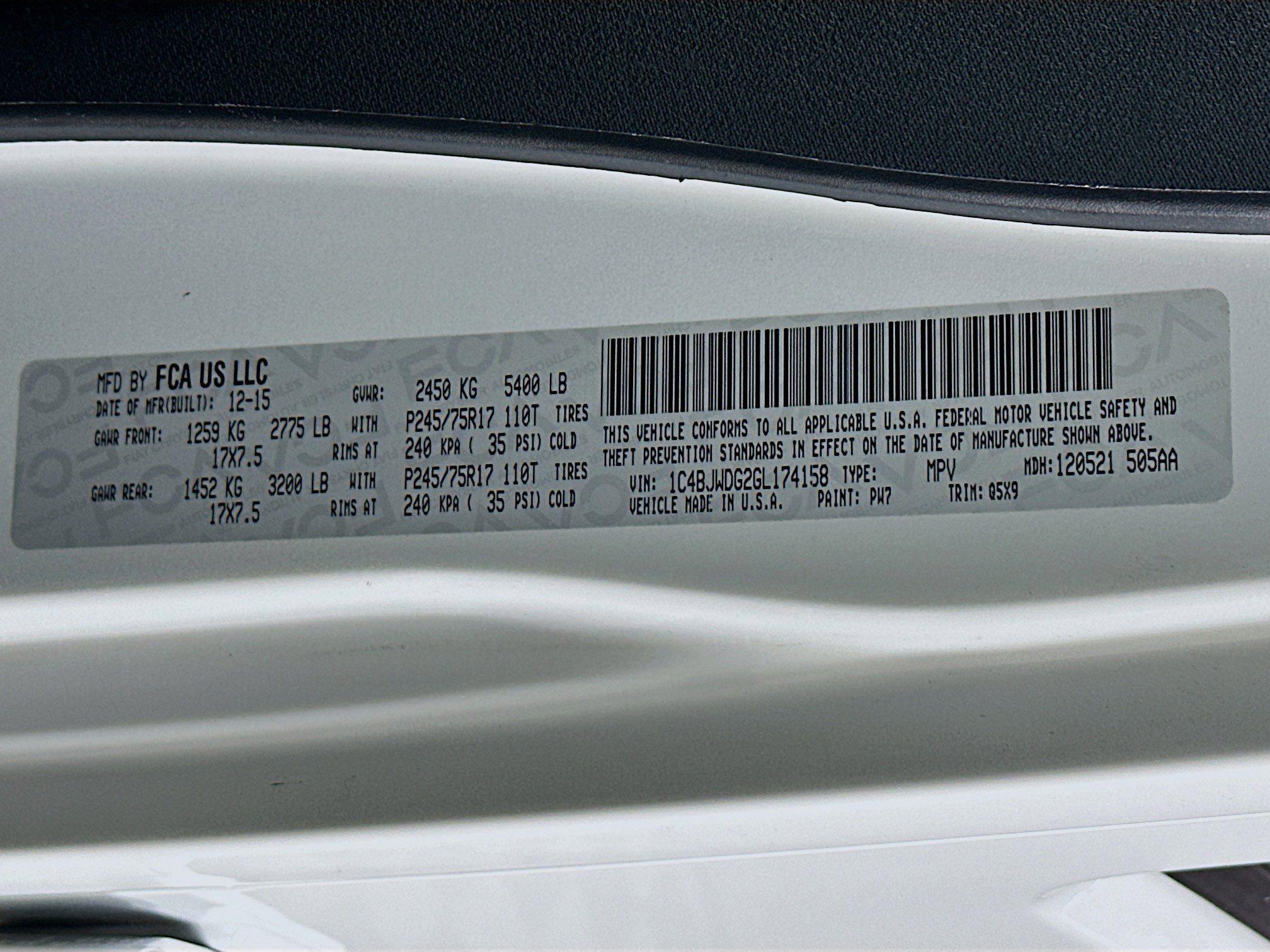 Used 2016 Jeep Wrangler Unlimited Sport image 12