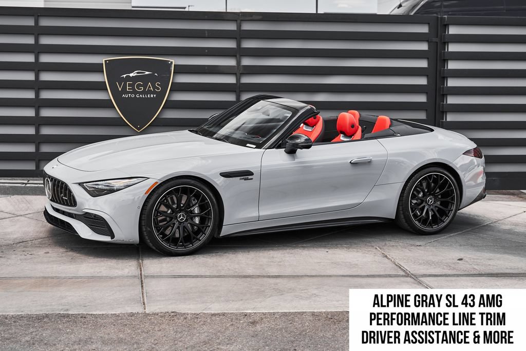 Used 2025 Mercedes-Benz SL 43 AMG w/ Driver Assistance Package