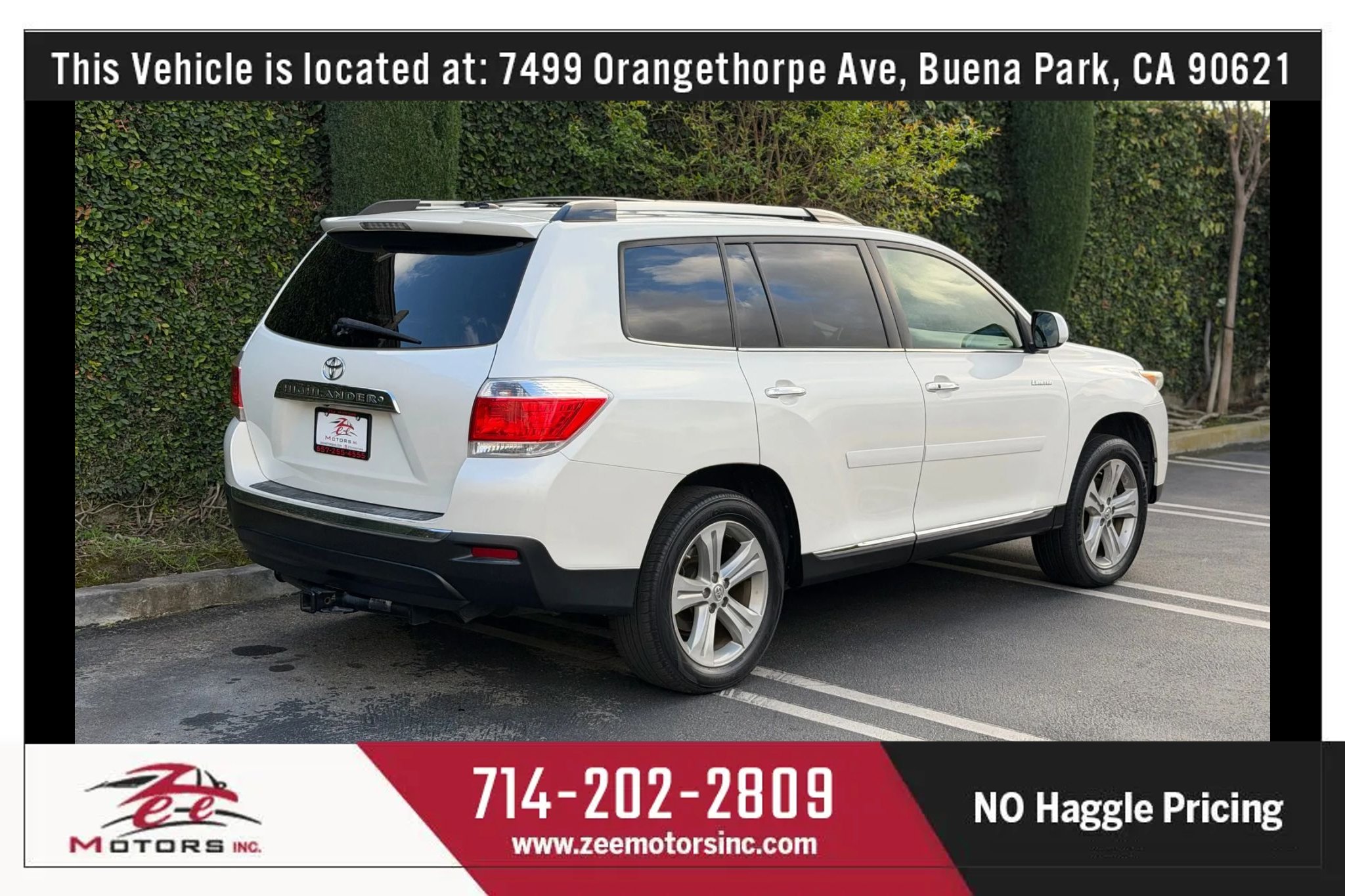 Used 2012 Toyota Highlander Limited w/ Tow Pkg image 7