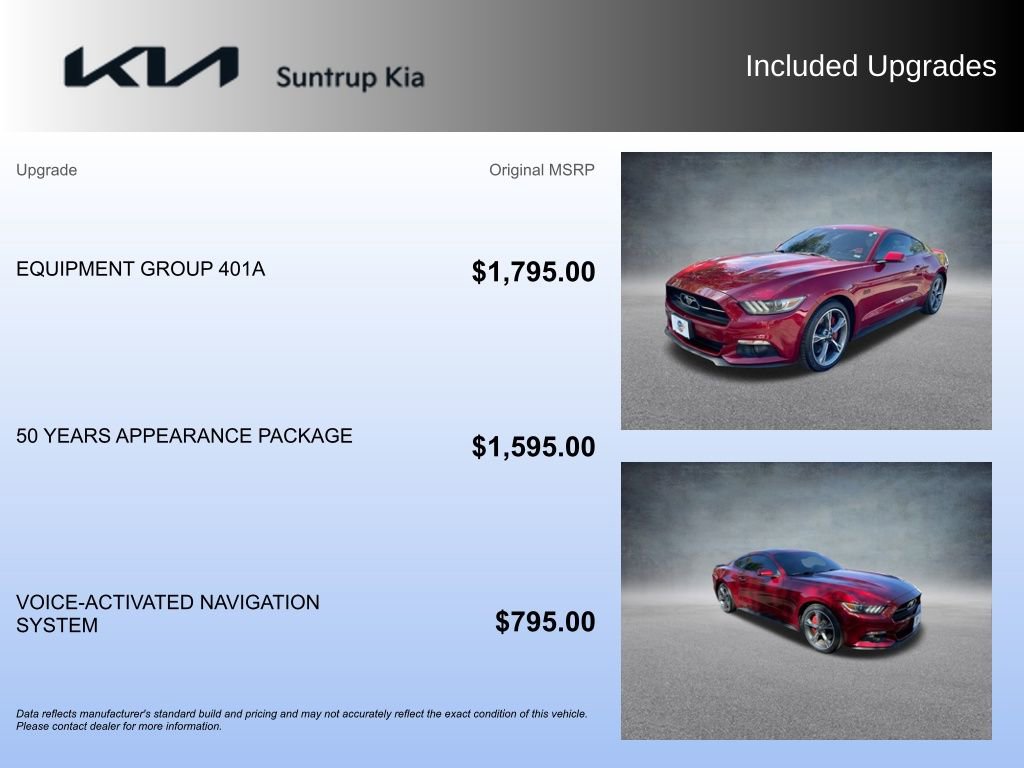 Used 2015 Ford Mustang GT Premium w/ Equipment Group 401A image 18