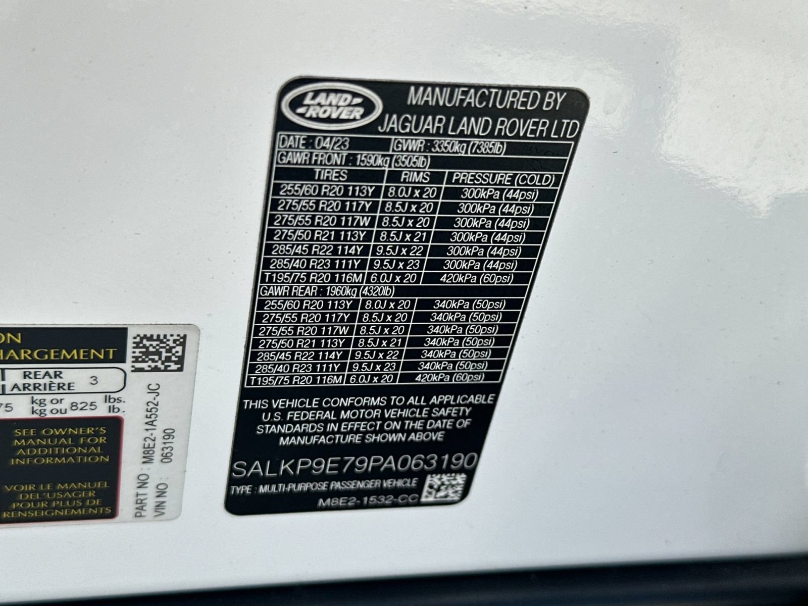 Used 2023 Land Rover Range Rover SE AWD/4WD image 34