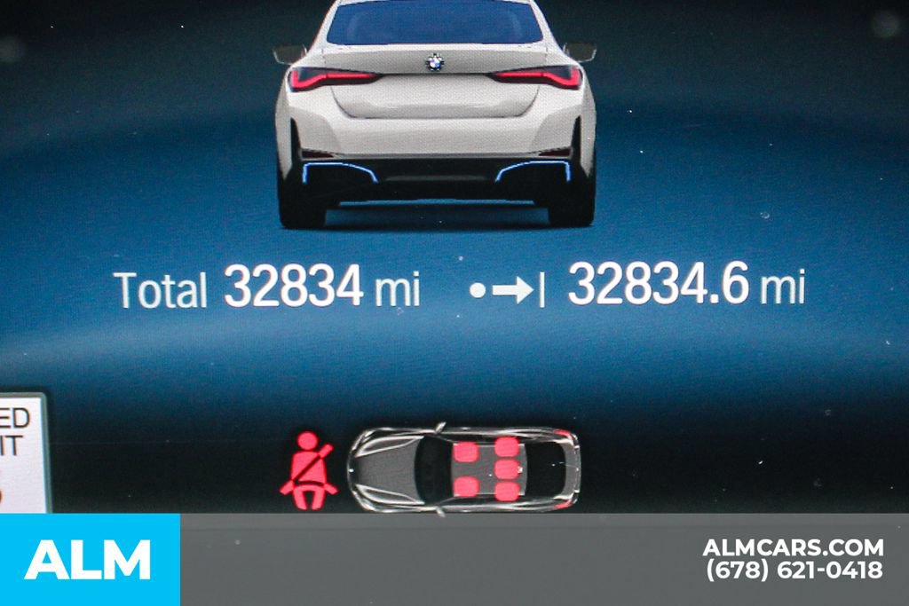 Used 2023 BMW i4 eDrive40 w/ Premium Package RWD image 36