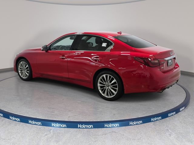 Used 2021 INFINITI Q50 Luxe w/ Cargo Package AWD/4WD image 8