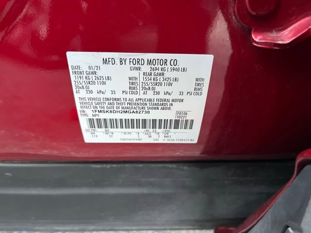 Used 2021 Ford Explorer XLT w/ Equipment Group 202A image 30