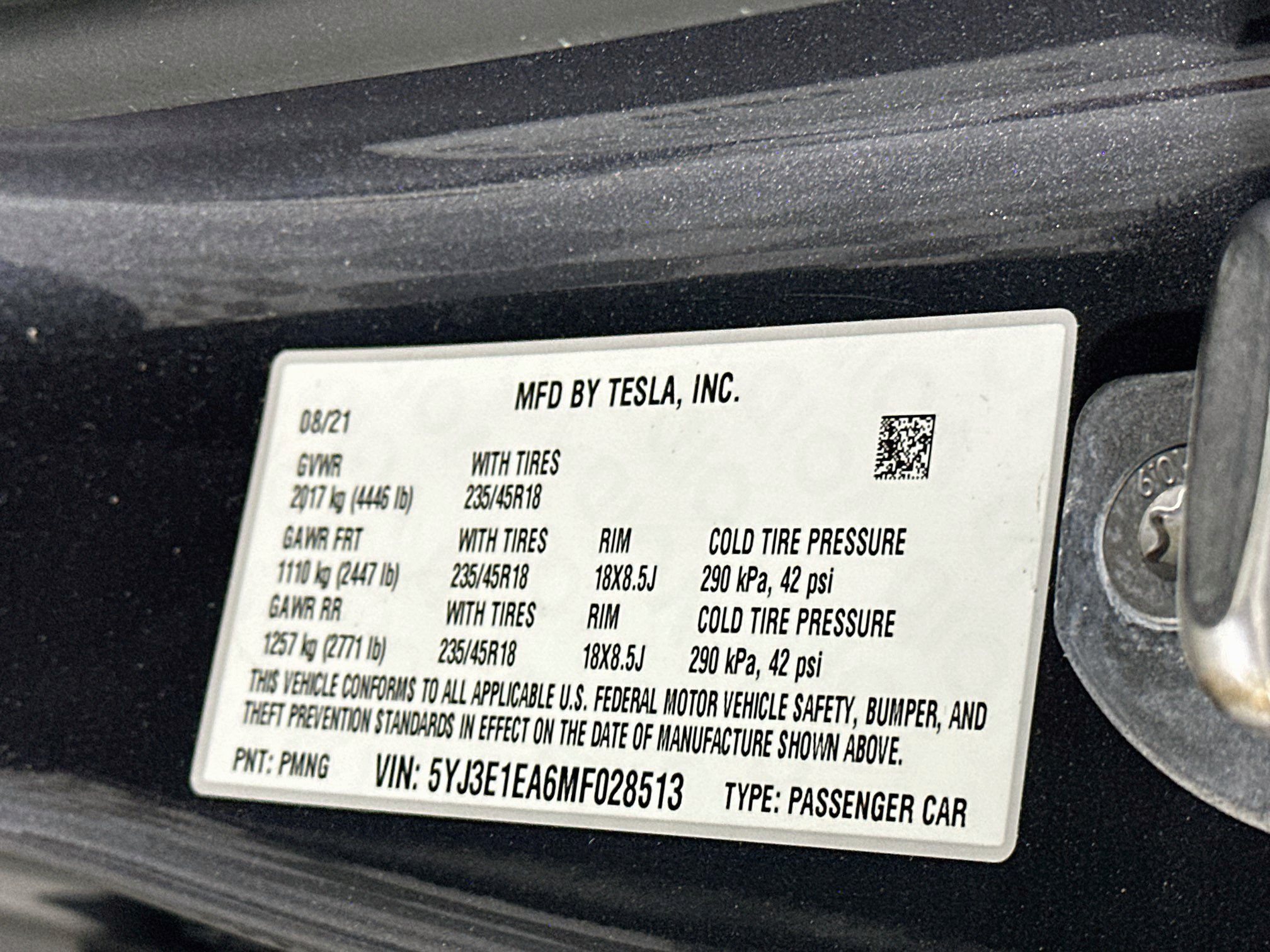 Used 2021 Tesla Model 3 Standard Range Plus RWD image 12
