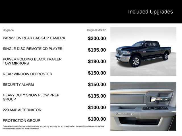 Used 2015 RAM 2500 Big Horn image 11