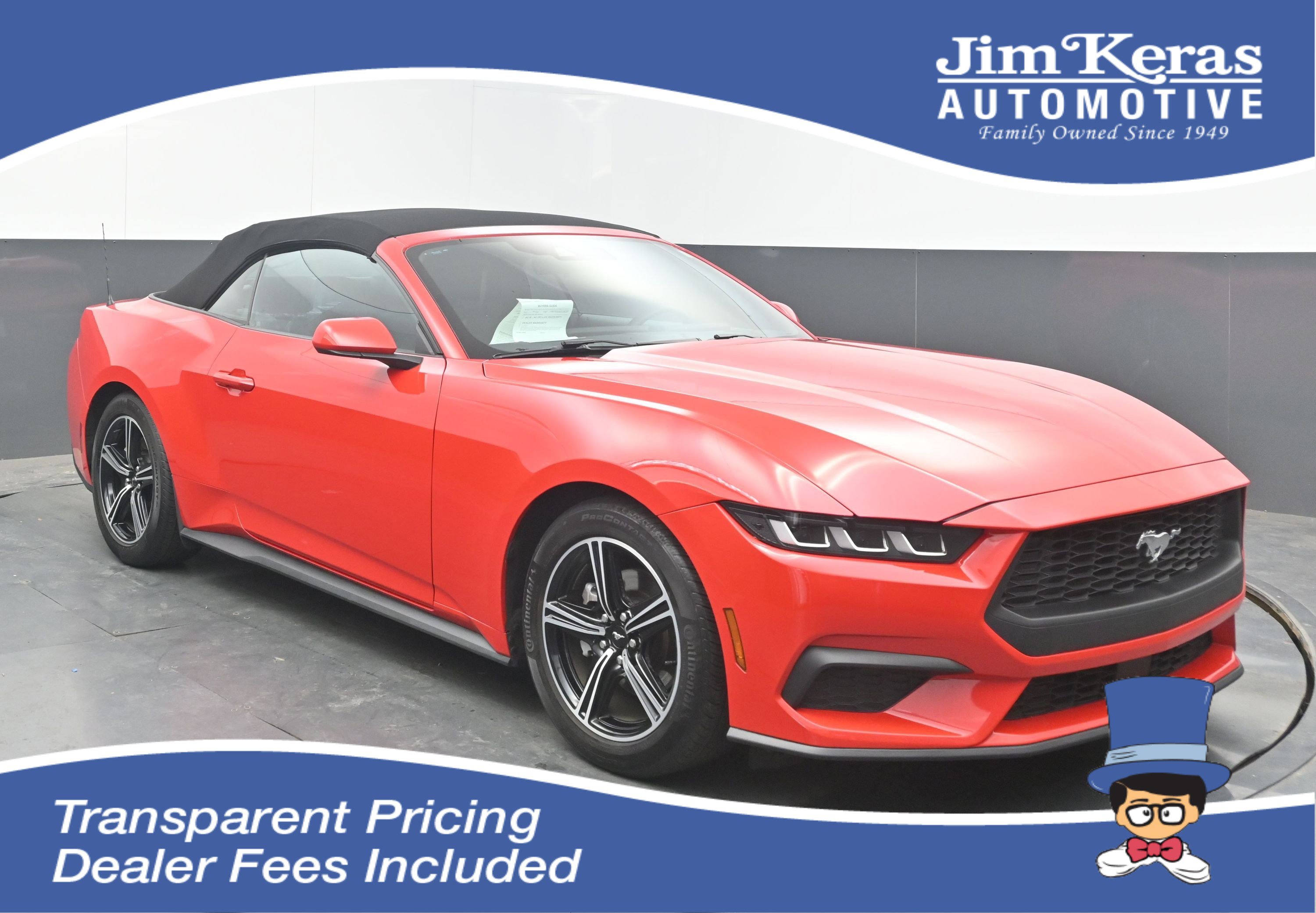 Used 2024 Ford Mustang Convertible RWD image 1