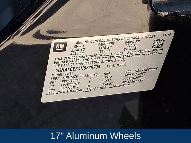 Used 2017 Chevrolet Equinox LT w/ Convenience Package FWD image 29