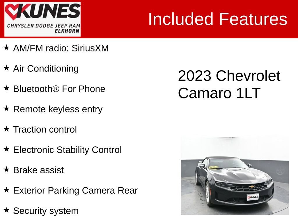 Used 2023 Chevrolet Camaro LT image 4