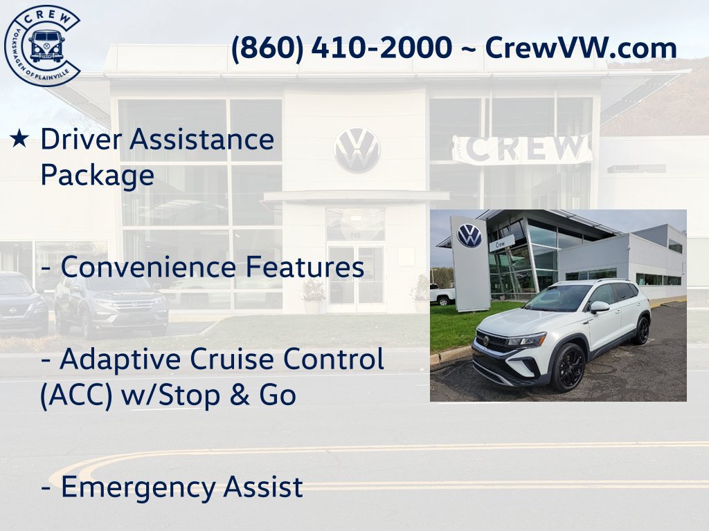 Used 2022 Volkswagen Taos SE w/ Driver Assistance Package FWD image 12