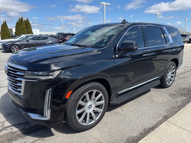 Used 2021 Cadillac Escalade Premium Luxury Platinum w/ Heavy-Duty Trailer Package image 7