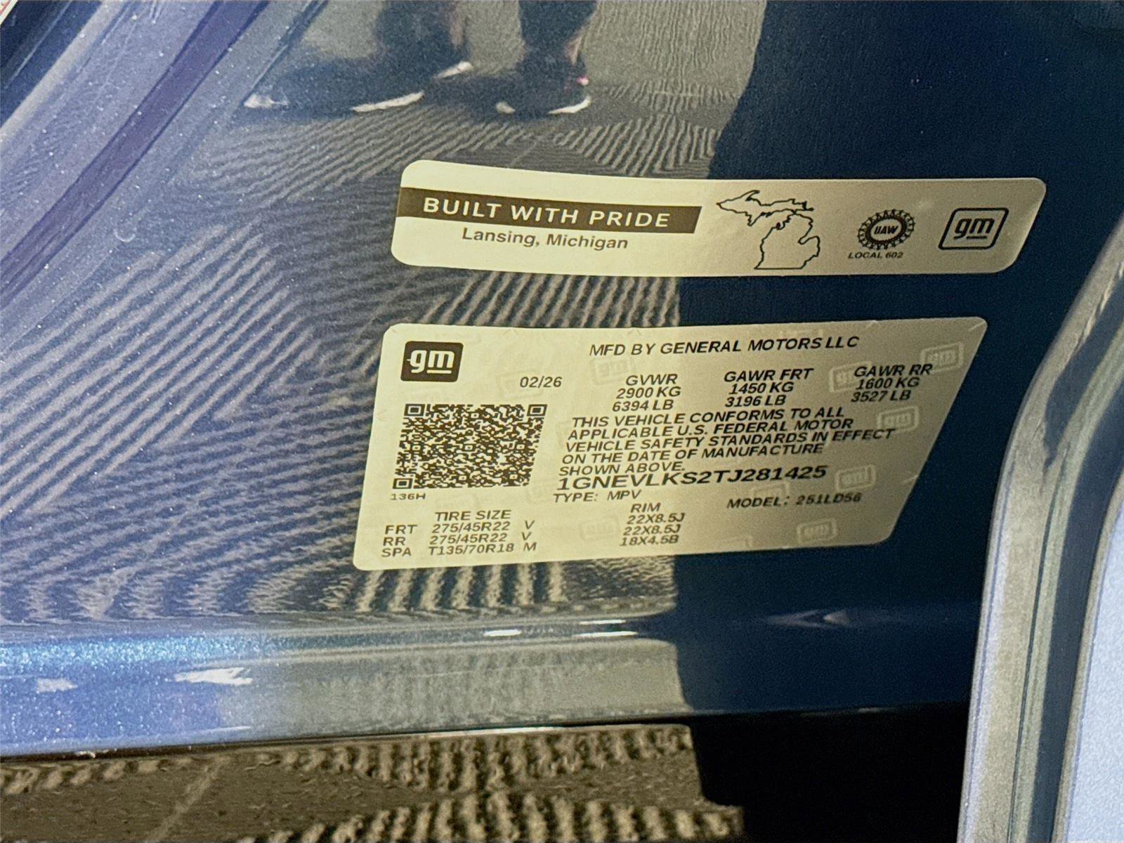 New 2026 Chevrolet Traverse RS w/ LPO, Floor Liner Package AWD/4WD image 28