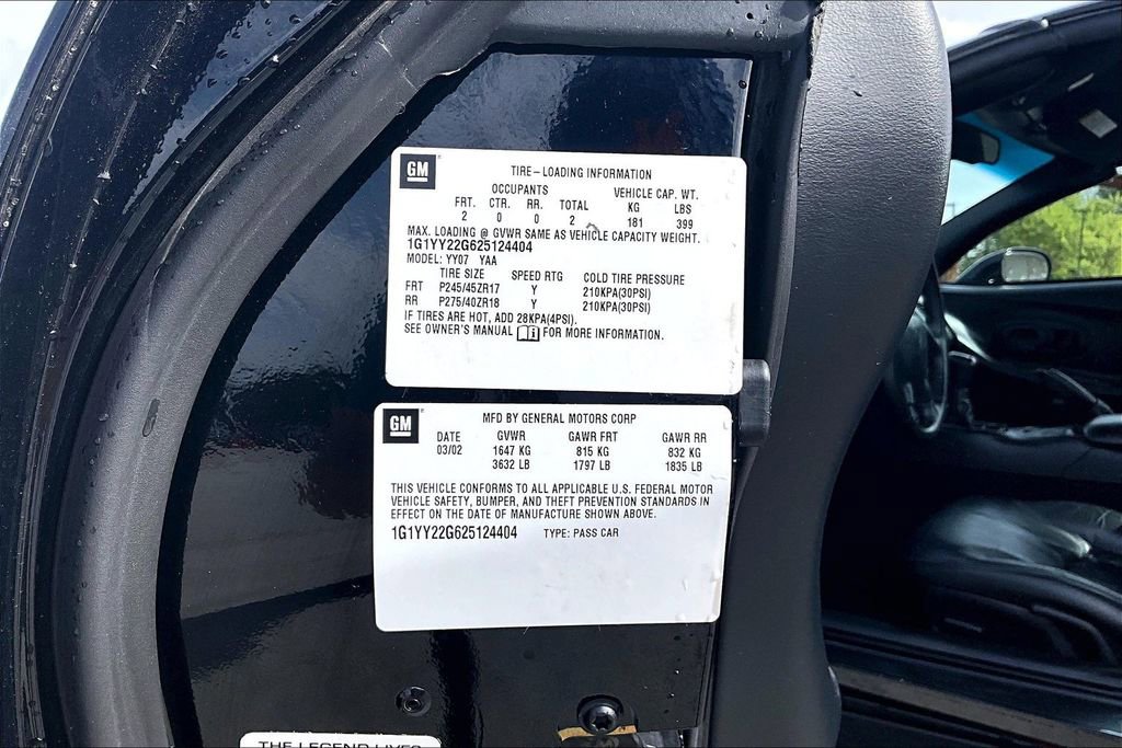 Used 2002 Chevrolet Corvette Base image 16