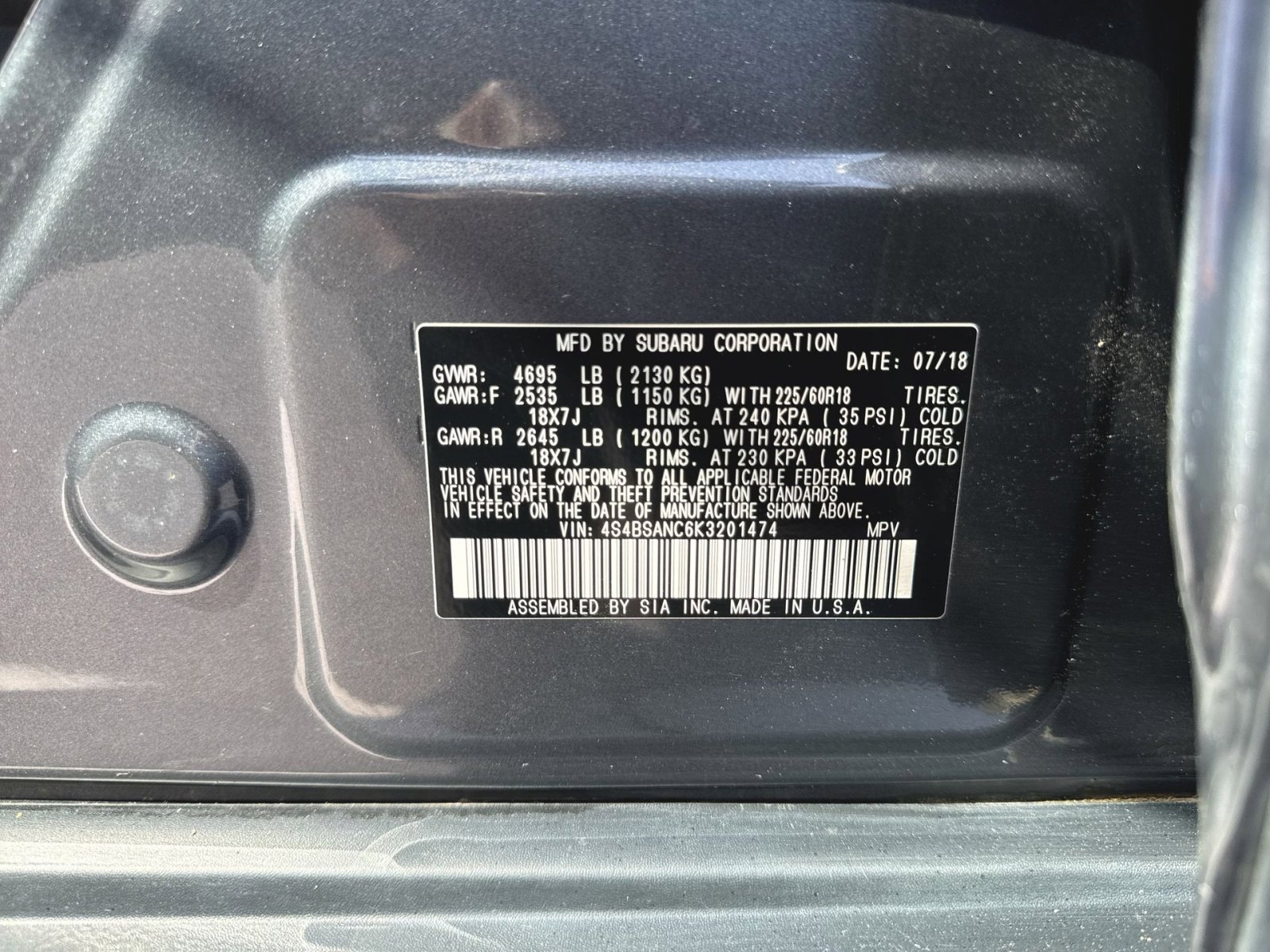 Used 2019 Subaru Outback 2.5i Limited w/ Popular Package #2 image 33