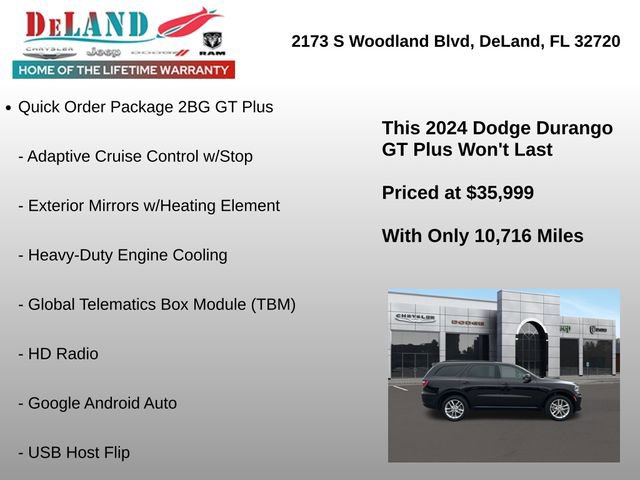 Used 2024 Dodge Durango GT AWD/4WD image 24