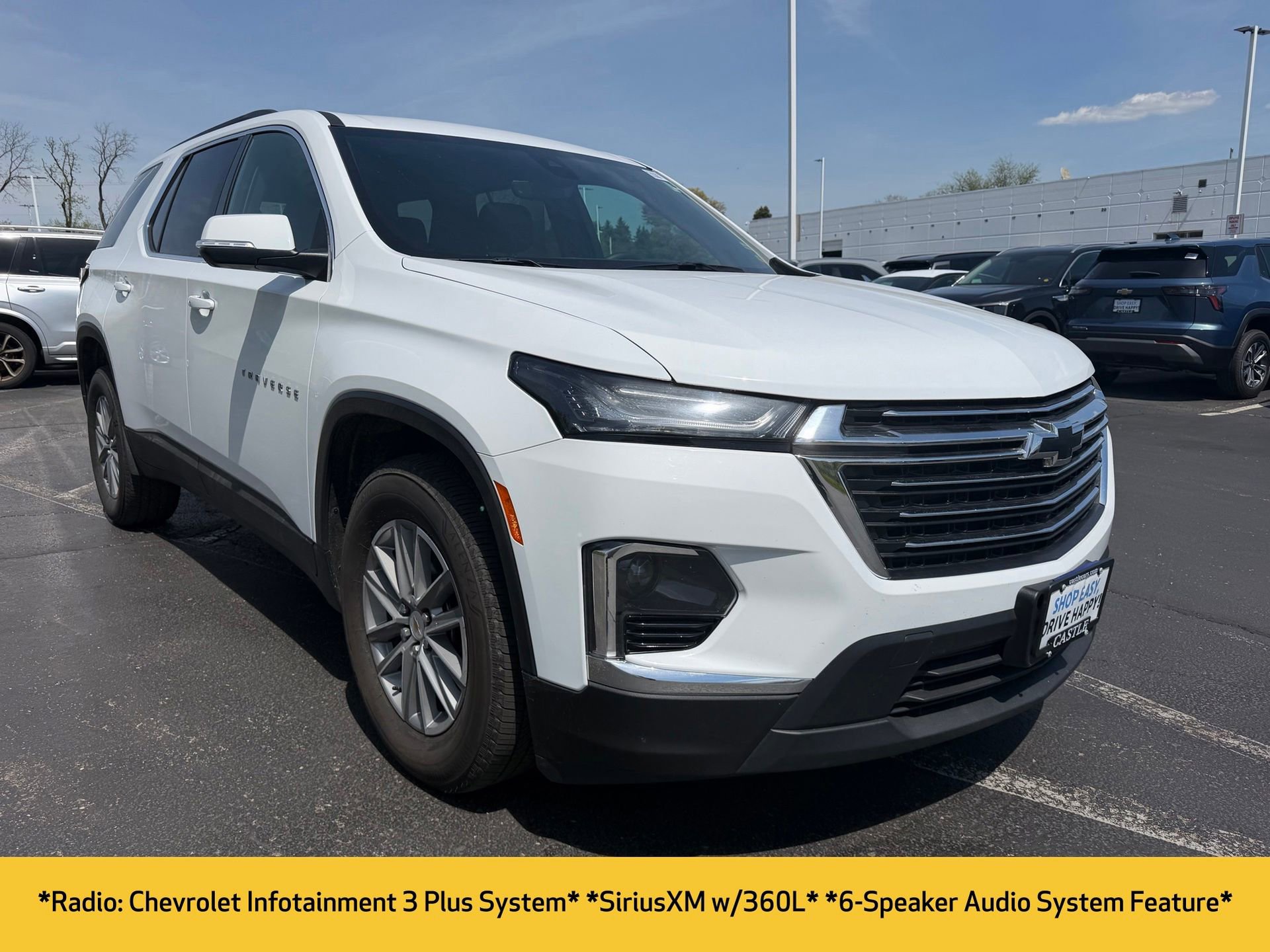 Used 2023 Chevrolet Traverse LT w/ Rear Camera Mirror Package AWD/4WD image 5