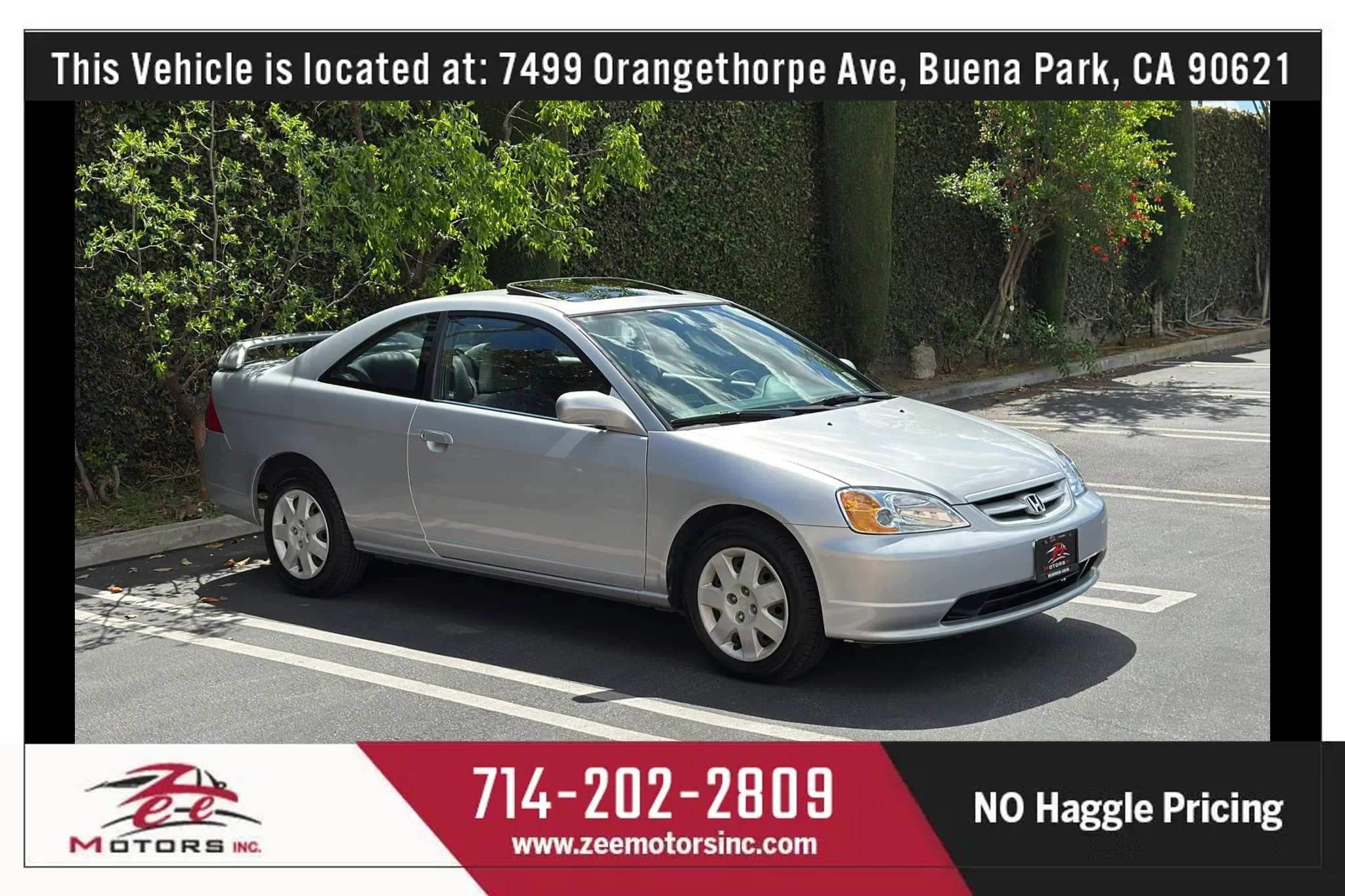 Used 2001 Honda Civic EX image 2