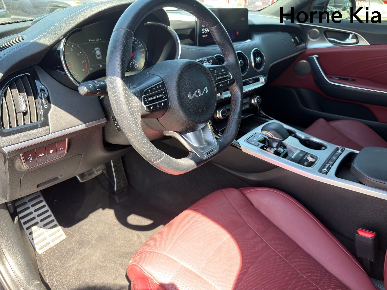 Certified 2023 Kia Stinger GT2 w/ Red Interior Color Package RWD image 11