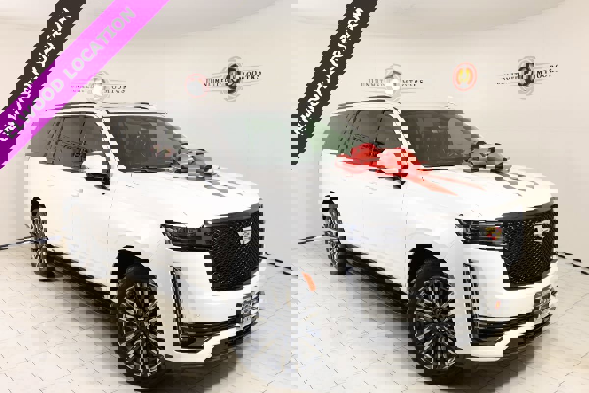 Used 2022 Cadillac Escalade ESV Sport Platinum w/ Heavy-Duty Trailer Package