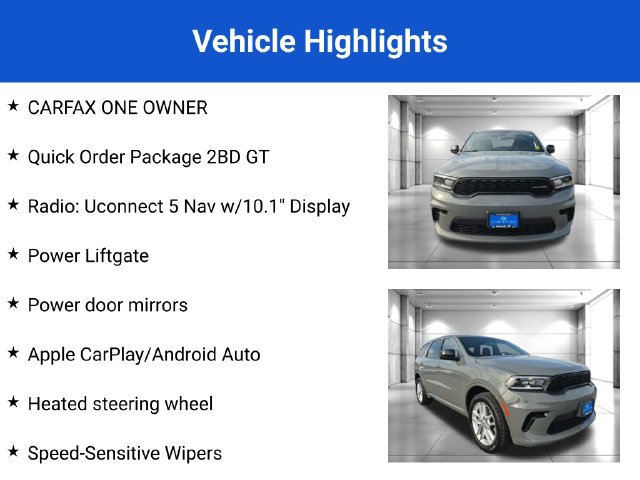 Used 2025 Dodge Durango GT AWD/4WD image 2