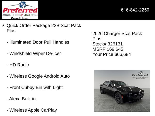 New 2026 Dodge Charger Scat Pack AWD/4WD image 30