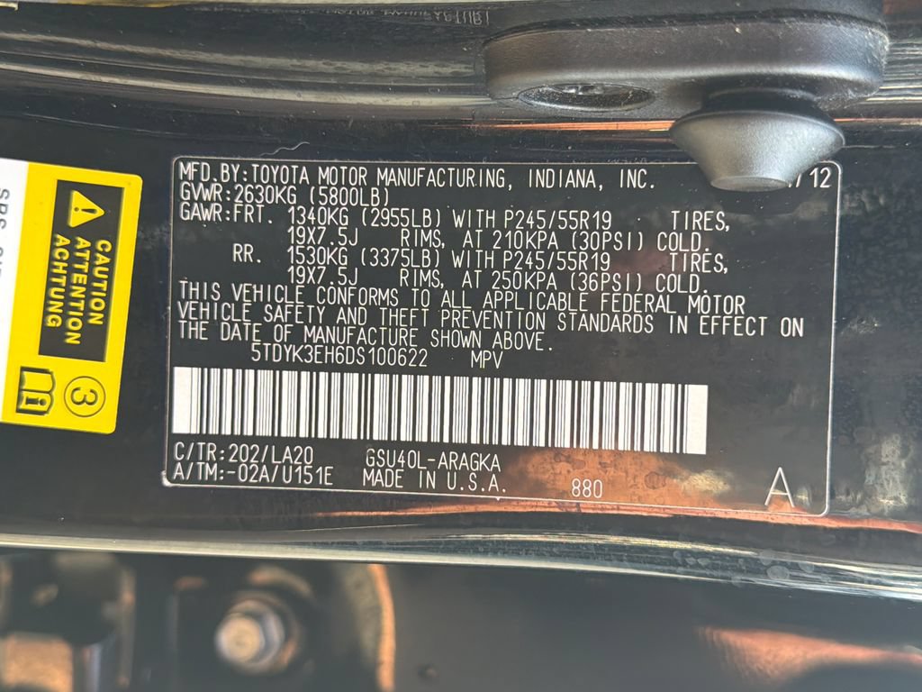 Used 2013 Toyota Highlander Limited FWD image 31