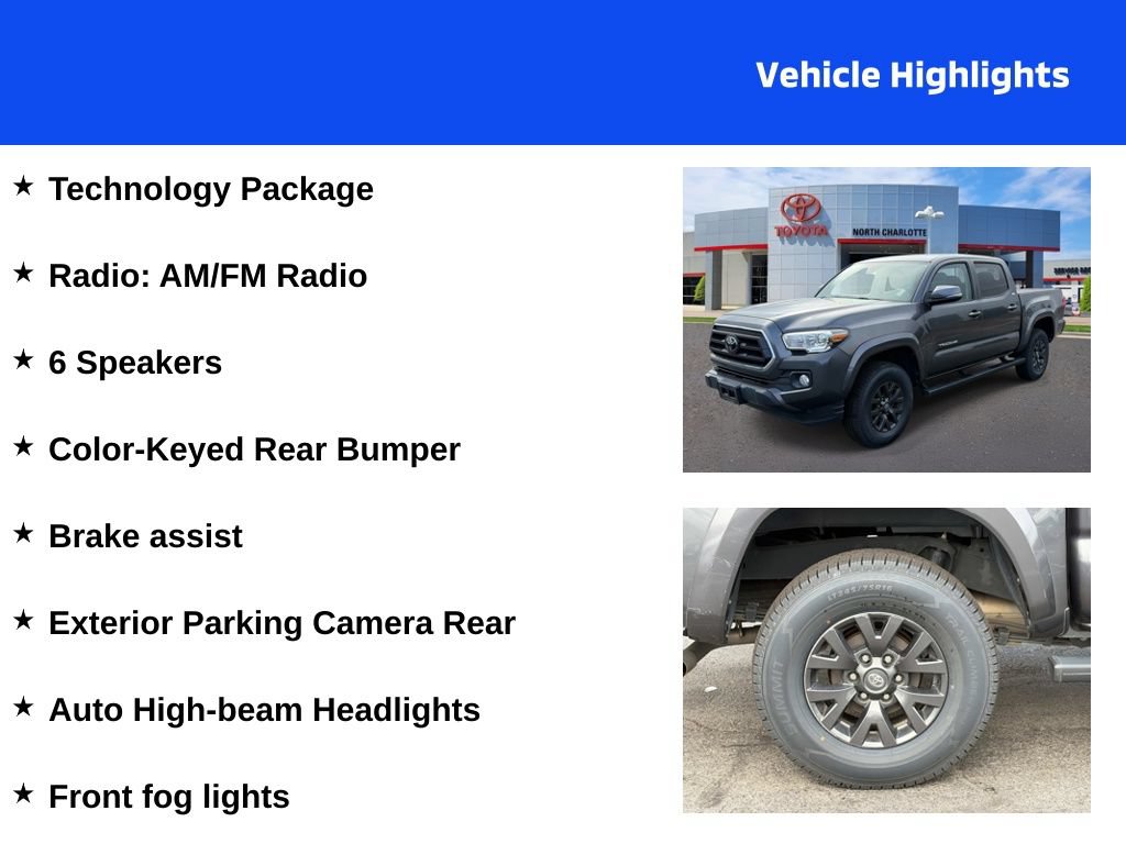 Used 2022 Toyota Tacoma SR5 w/ Technology Package RWD image 4