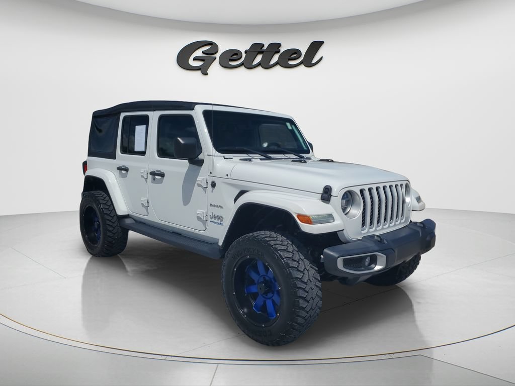 Used 2021 Jeep Wrangler Unlimited Sahara w/ Cold Weather Group AWD/4WD image 2