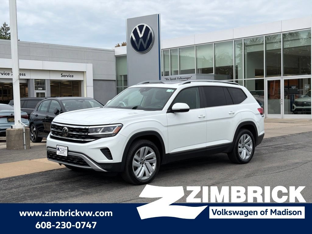 Used 2021 Volkswagen Atlas SEL AWD/4WD image 1