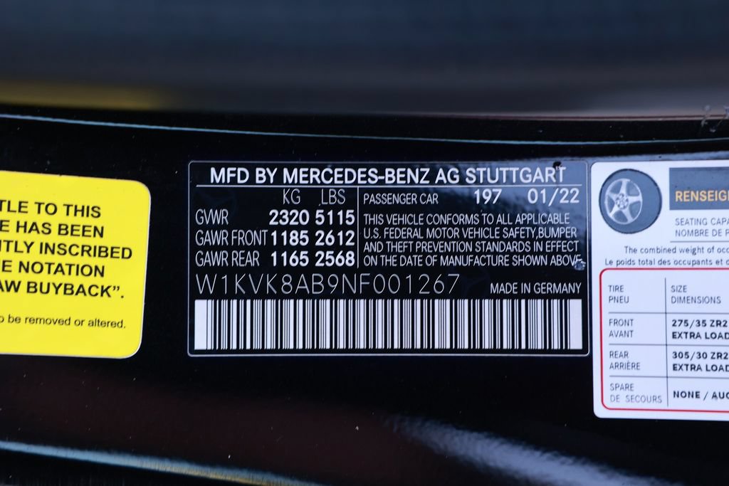 Used 2022 Mercedes-Benz SL 55 AMG 4MATIC image 39