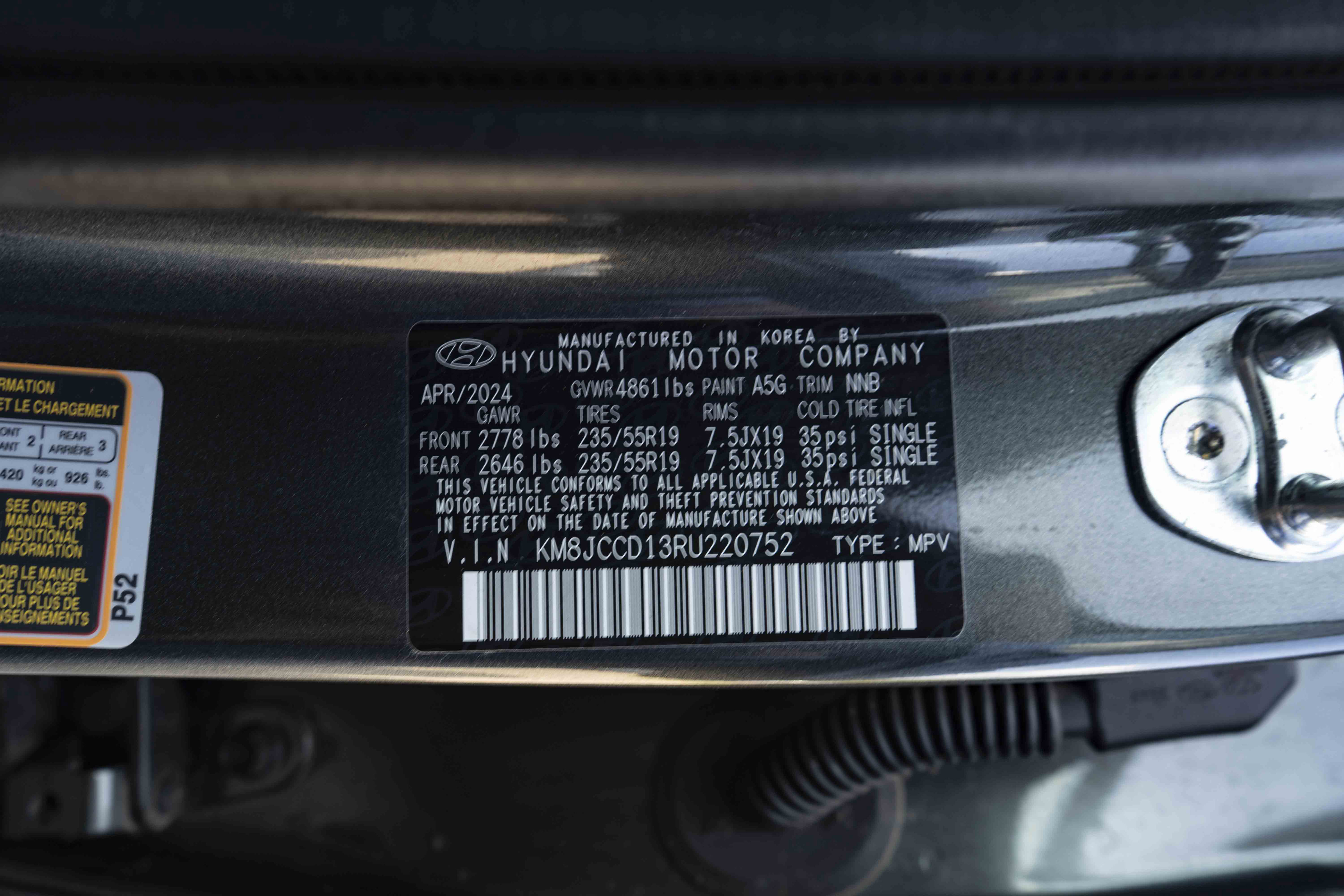 Used 2024 Hyundai Tucson SEL AWD/4WD image 44
