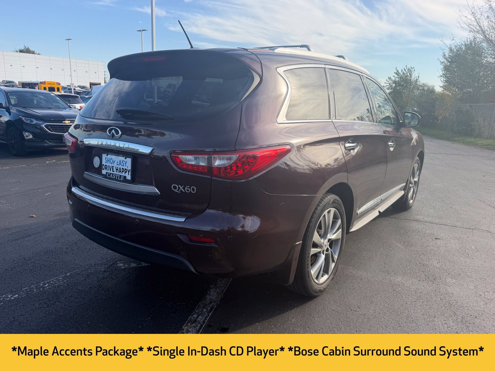 Used 2015 INFINITI QX60 Luxe w/ Deluxe Touring Package AWD/4WD image 6