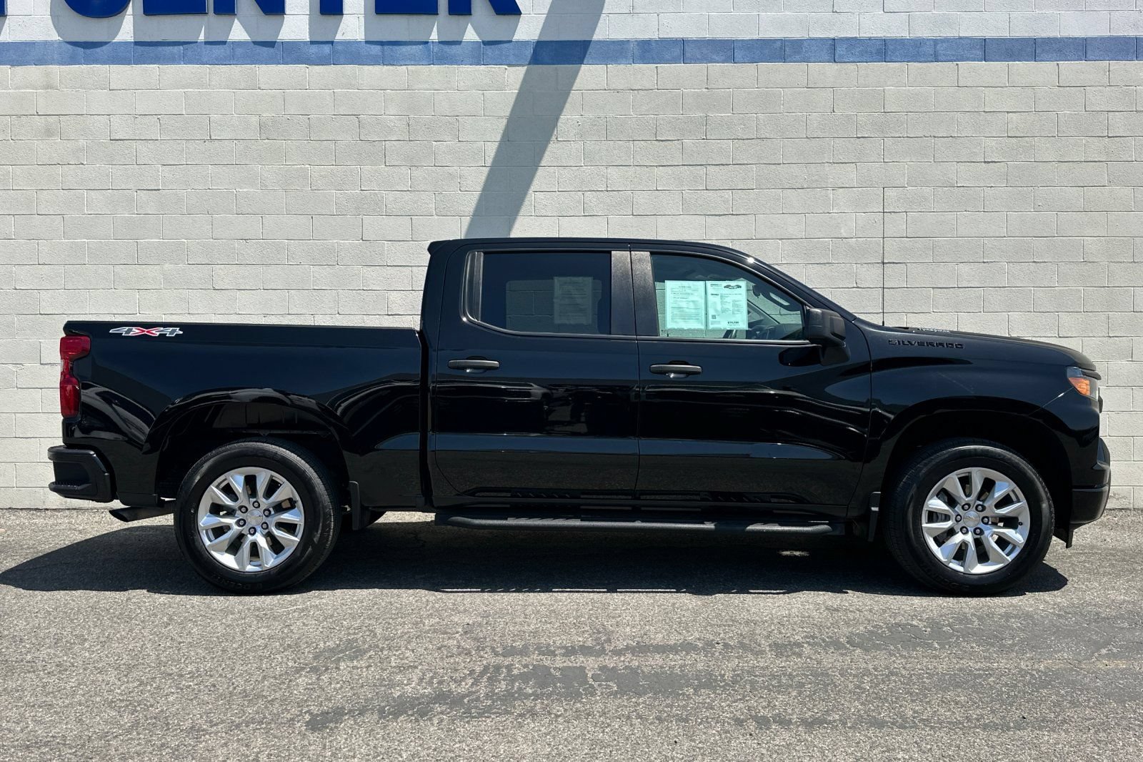 Certified 2024 Chevrolet Silverado 1500 Custom w/ LPO, Dark Essentials Package AWD/4WD image 3