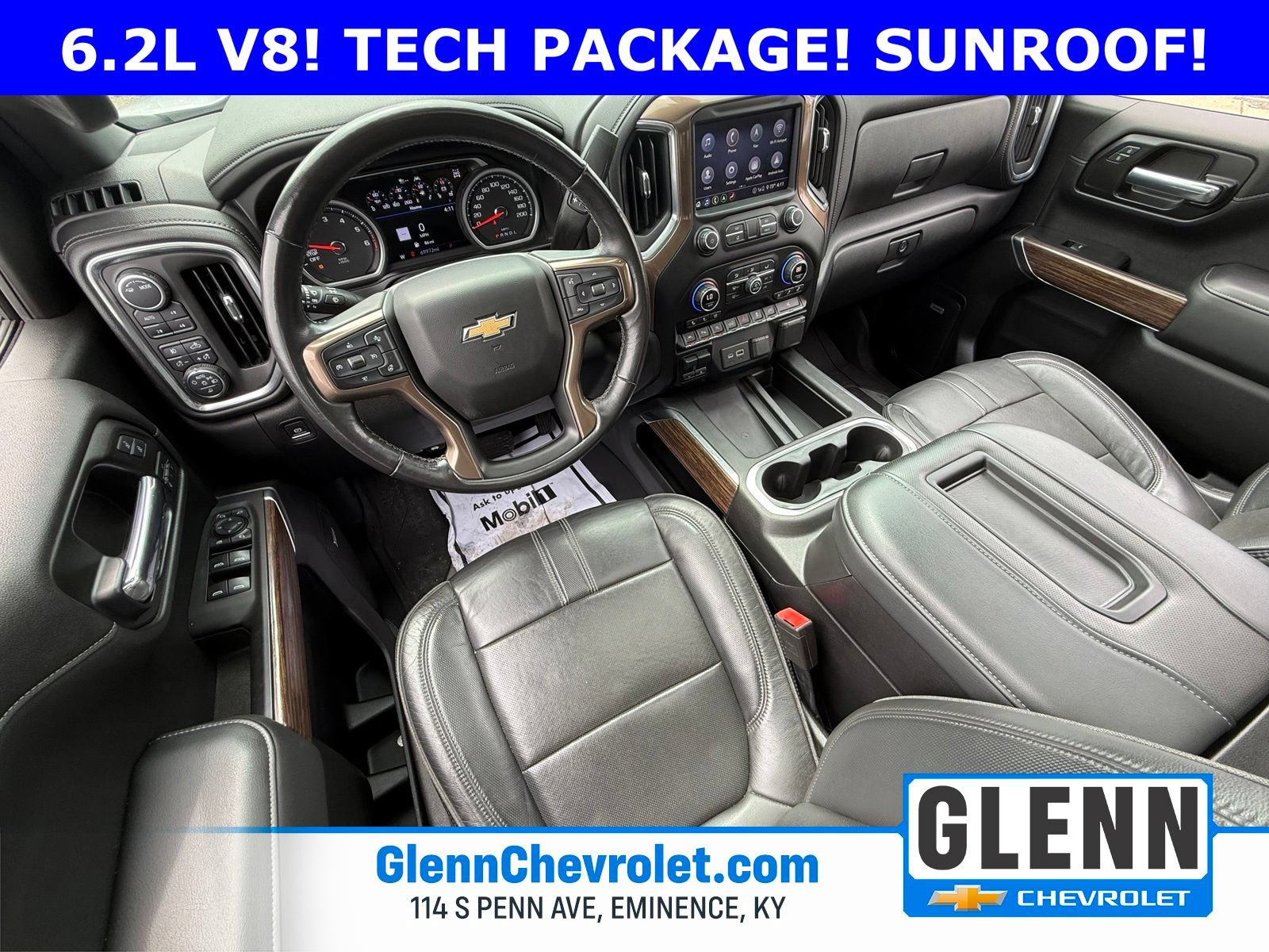 Used 2020 Chevrolet Silverado 1500 High Country w/ Technology Package AWD/4WD image 26
