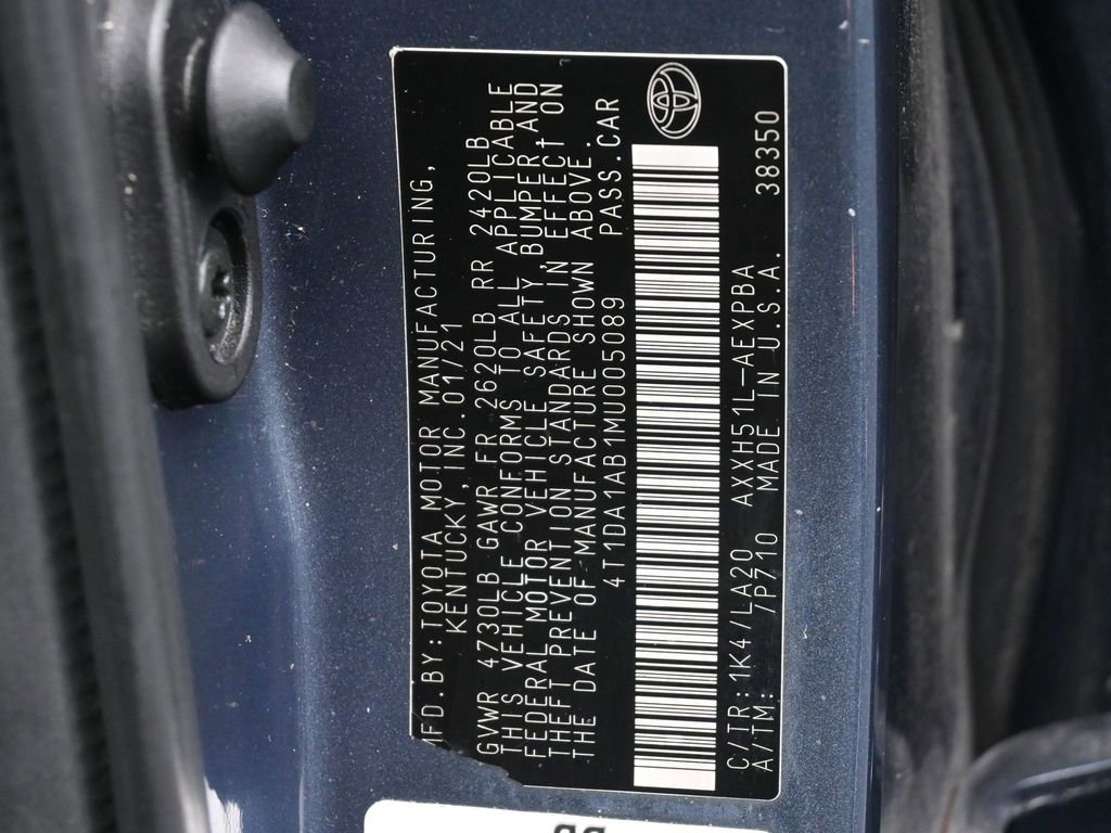 Used 2021 Toyota Avalon Limited w/ Advanced Safety Package FWD image 27