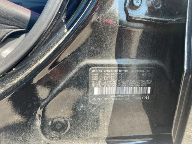 Used 2024 Mitsubishi Mirage Black Edition FWD image 26