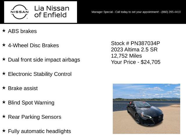 Certified 2023 Nissan Altima 2.5 SR AWD/4WD image 20