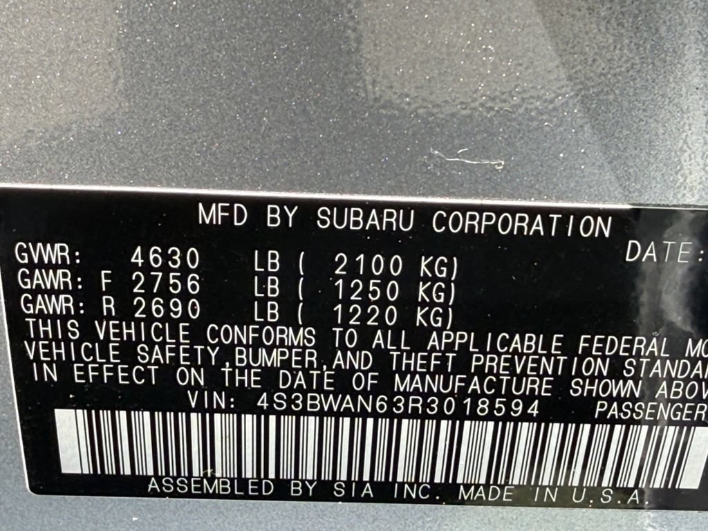 Used 2024 Subaru Legacy Limited AWD/4WD image 29