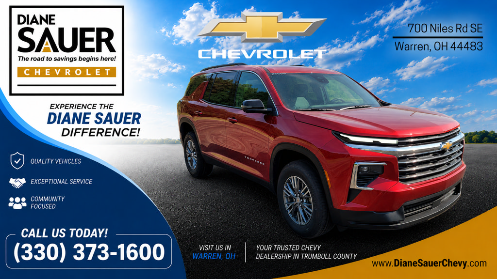 New 2026 Chevrolet Traverse LT w/ Driver Confidence Package