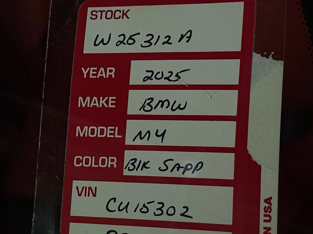 Used 2025 BMW M4 xDrive Competition w/ Executive Package image 39