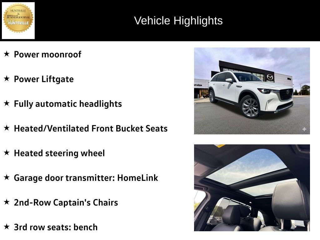 Certified 2026 MAZDA CX-90 3.3 Turbo w/ Premium Plus Pkg image 13