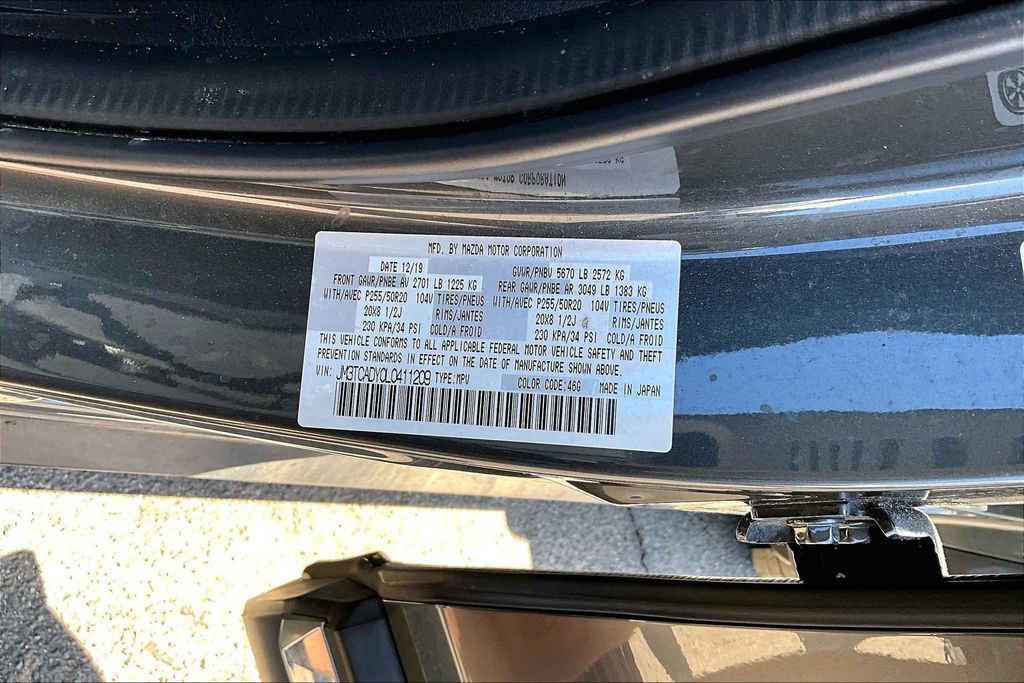Used 2020 MAZDA CX-9 Grand Touring FWD image 17