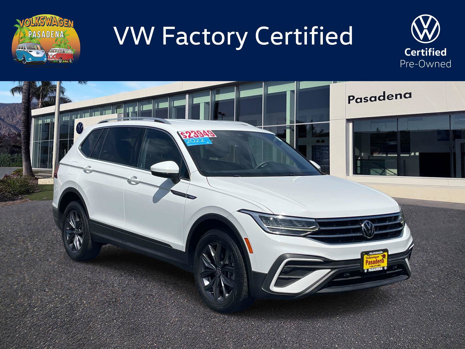 Certified 2022 Volkswagen Tiguan SE AWD/4WD image 1