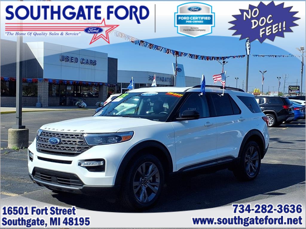 Certified 2023 Ford Explorer XLT w/ Equipment Group 202A