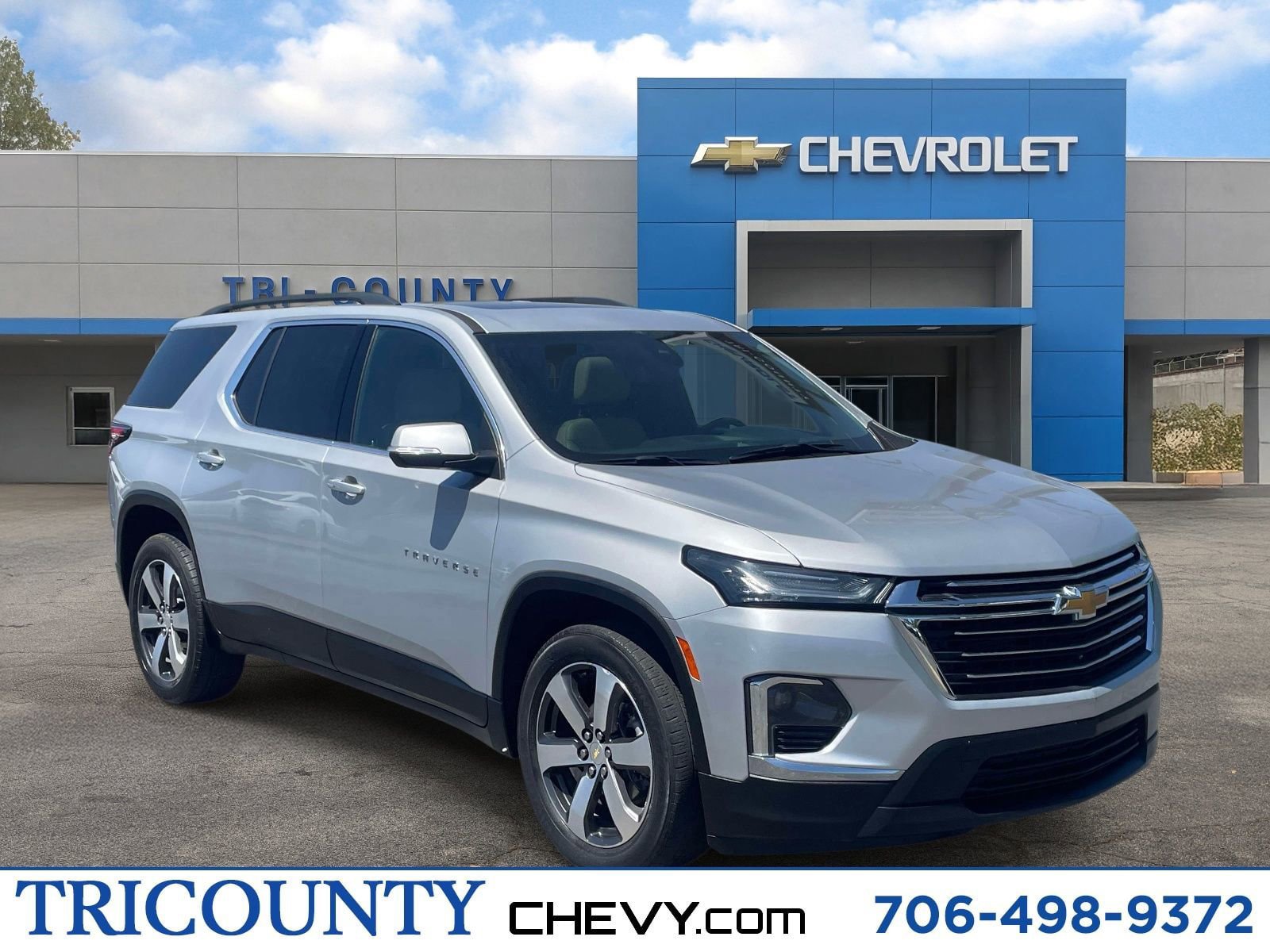 Used 2022 Chevrolet Traverse LT w/ LT Premium Package FWD video 1