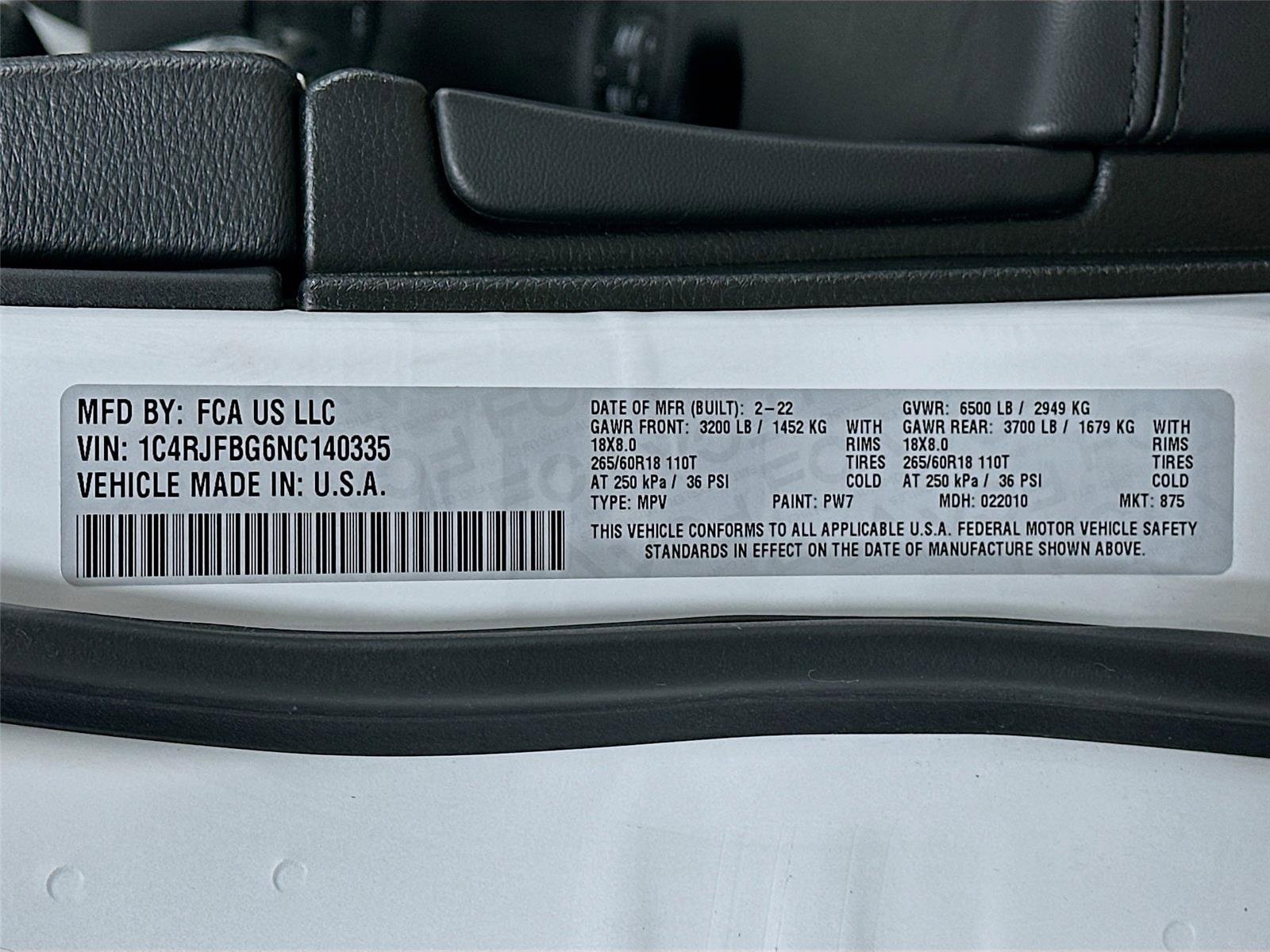 Certified 2022 Jeep Grand Cherokee Limited w/ Trailer Tow Group IV image 44