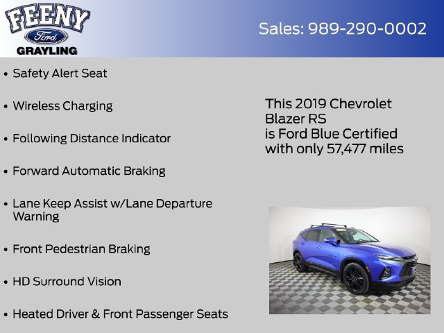Used 2019 Chevrolet Blazer RS AWD/4WD image 25