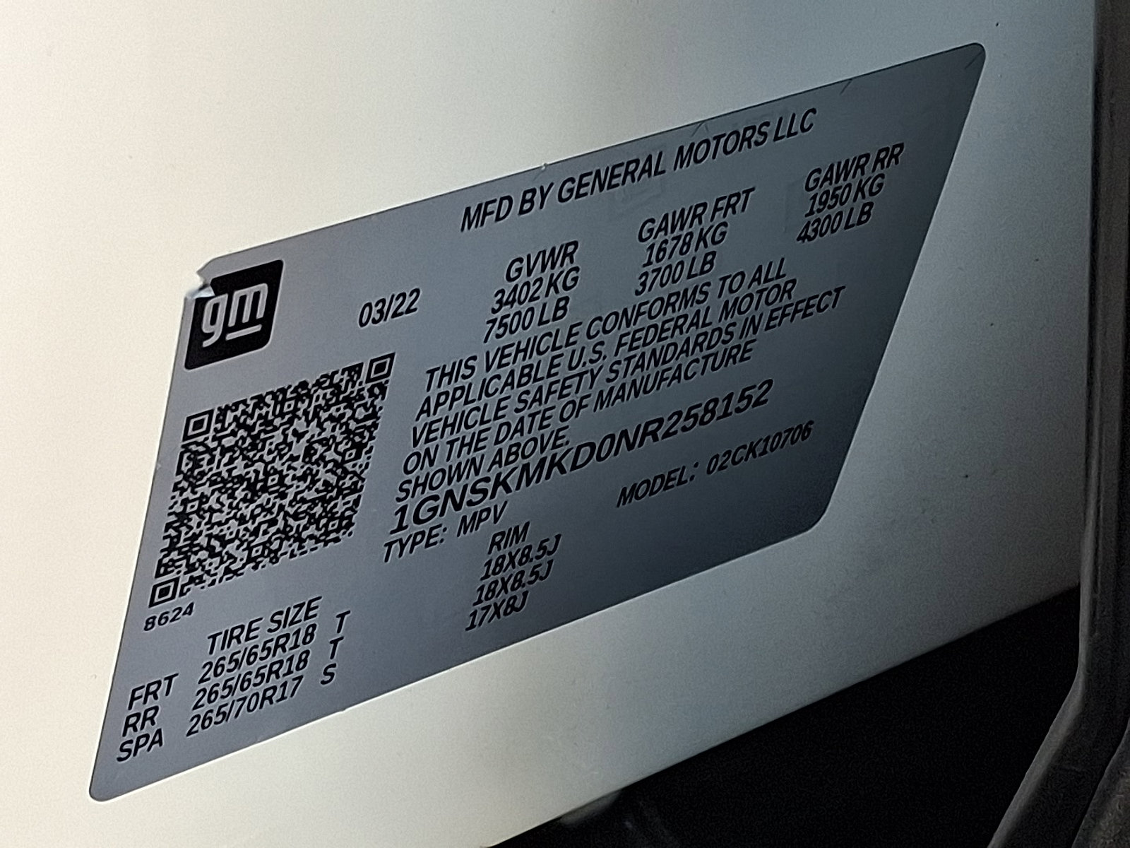 Certified 2022 Chevrolet Tahoe LS w/ Driver Alert Package image 28