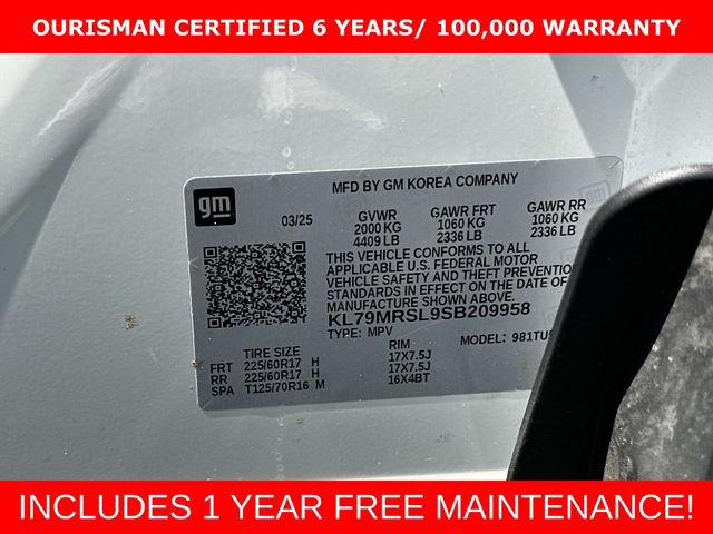 Used 2025 Chevrolet TrailBlazer LT AWD/4WD image 30